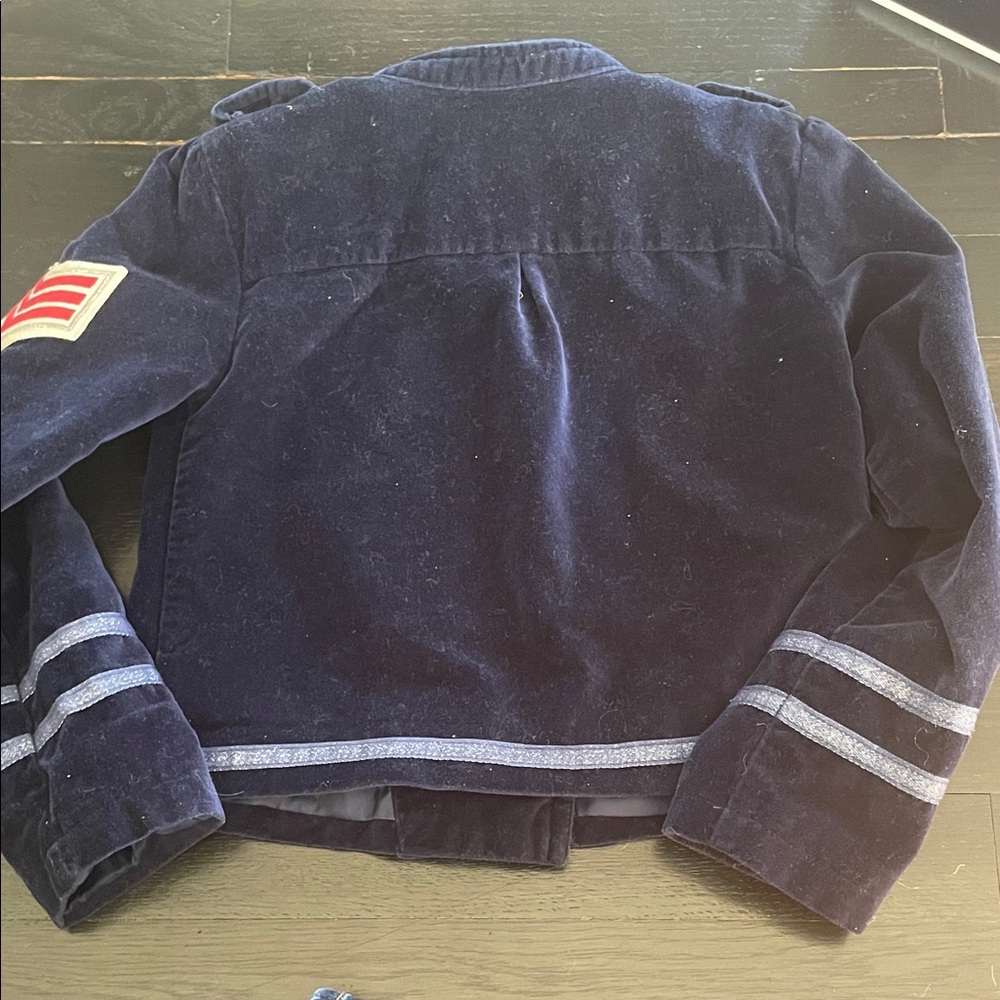 Target Annie Collection Kids' Military Style Embellished Jacket - Picture 2 of 4